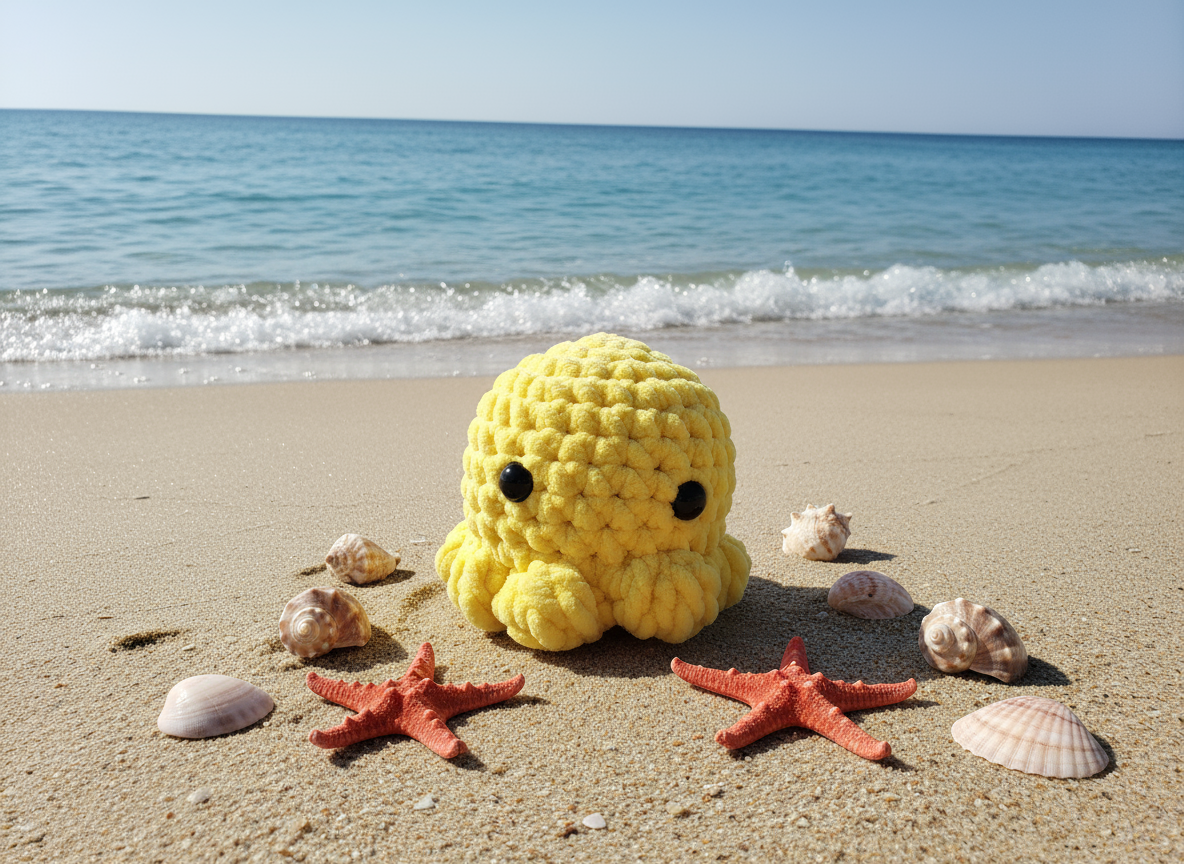 Sunshine Yellow Bubble Octo