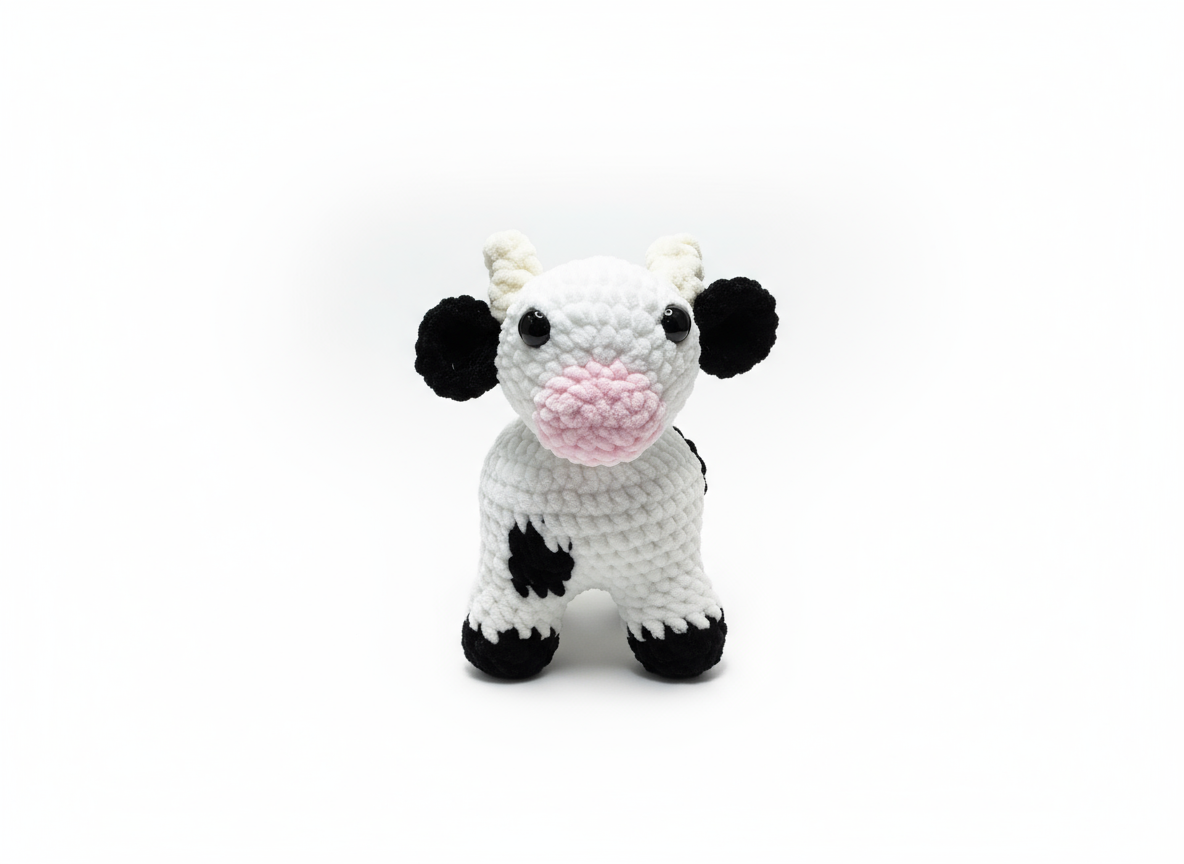Cow - Professional White Background