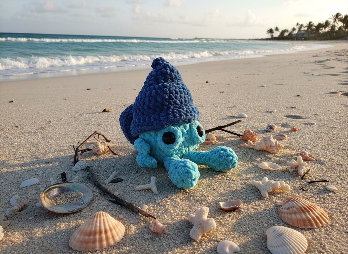 Hermit Crab - Beach Scene