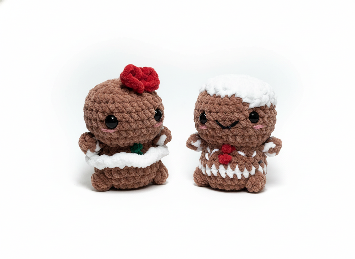 Gingerbread Man and Woman