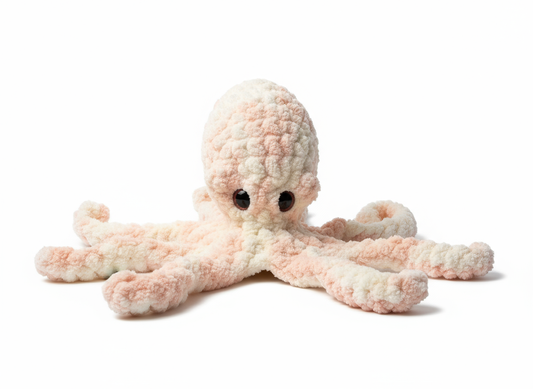 Giant Octopus - Professional White Background