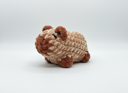 Camel Colored Tiny Capybara