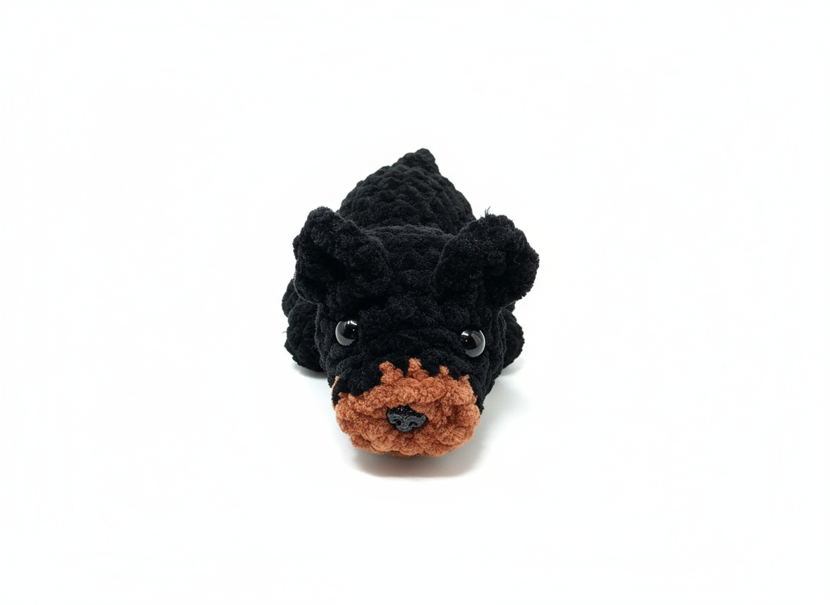 Tiny Rottweiler Puppy