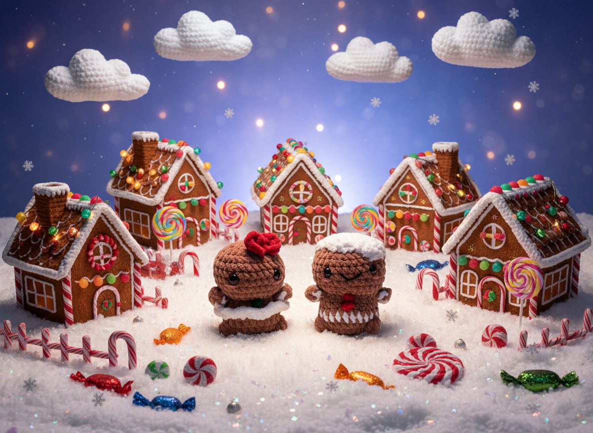 Gingerbread Man and Woman