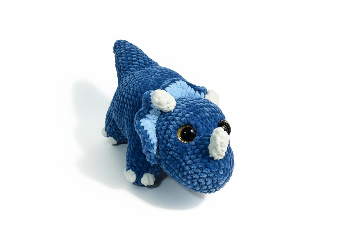 Blue Triceratops